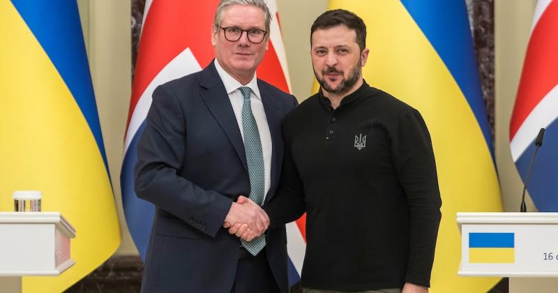 A brit miniszterelnök és az ukrán elnök a zárolt orosz vagyoni eszközök sorsáról folytatott megbeszélést.