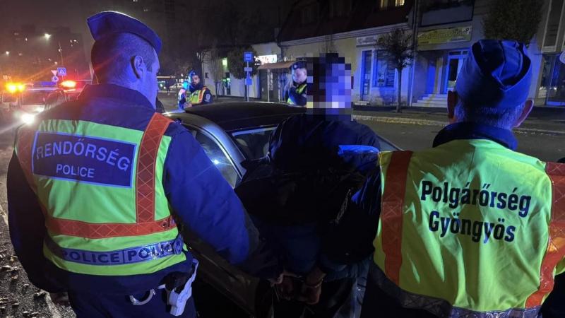 Gyöngyösön igazi káosz alakult ki: mindössze egy éjszaka leforgása alatt nyolc embert állítottak elő a rendőrök!