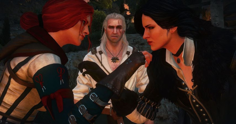 A The Witcher 3 kezdetben nem kínált lehetőséget arra, hogy magunk válasszuk meg, kivel létesítünk romantikus viszonyt, ami egy kicsit korlátozta az élményt.
